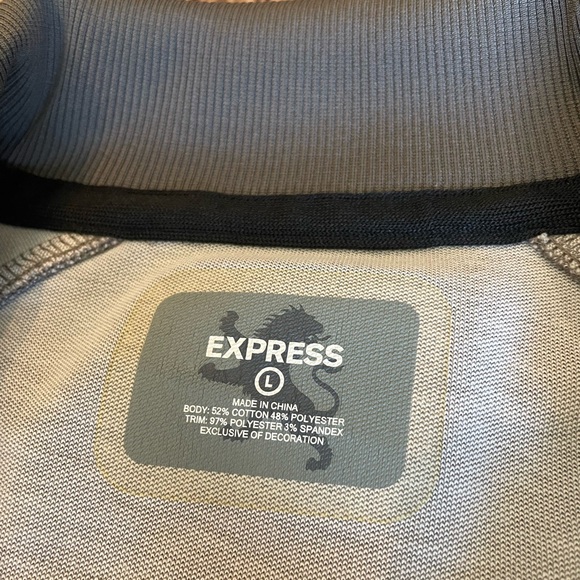 Express Large-Logo Tracksuit Jacket - Picture 3 of 4
